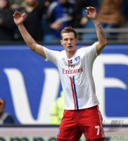 Fussball, 1. Bundesliga  Saison 2014/2015: Hamburger SV - FC Augsburg