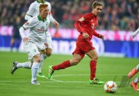 Fussball 1. Bundesliga Saison 15/16: FC Bayern Muenchen -  SV Werder Bemen