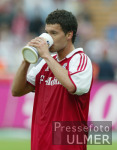 FUSSBALL  1. Liga  FC Bayern Ballack