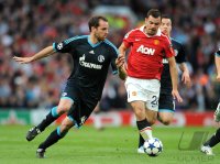 Fussball CHL  Saison 2010/2011:  Manchester United - FC Schalke 04