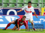 Fussball DFB-Pokal: Leverkusen (A) - Stuttgart, Zweikampf