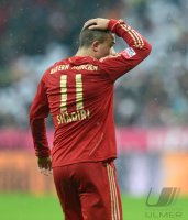 Fussball 1. Bundesliga, Saison 2012/2013:  Xherdan Shaqiri (FC Bayern Muenchen)