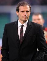 FUSSBALL SERIE A:  Trainer Massimilliano Allegri (AC Mailand)