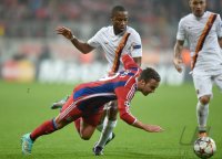 Fussball CHL  Saison 2014/2015: AS Rom - FC Bayern Muenchen