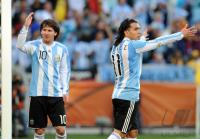 FUSSBALL WM 2010, VIERTELFINALE: ARGENTINIEN - DEUTSCHLAND