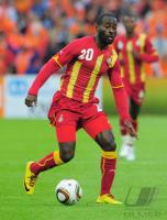 Fussball International: Ghana, OWUSU-ABEYIE  am Ball