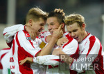Fussball 1. Bundesliga: Koeln - Berlin, Jubel PODOLSKI n. 2:0