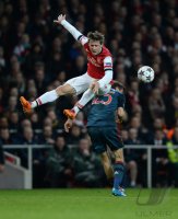 Fussball International CHL Saison 13/14: Arsenal London - FC Bayern Muenchen