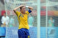 FUSSBALL  Olympia 2008   Vorrunde  Frauen   Schweden - Argentinien