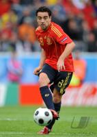 FUSSBALL EURO 2008: Spanien, HERNANDEZ Einzelaktion
