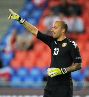 Fussball International EM 2012-Qualifikation:  Nikolay Mihailov (Bulgarien)