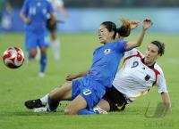 FUSSBALL  Olympia 2008   Vorrunde  Frauen   Deutschland - Japan