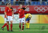 FUSSBALL  Olympia 2008   Viertelfinale  Frauen   Schweden - Deutschland