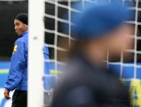 Fussball WM 2006: Trainingsspiel Brasilien-Fluminense Football Club