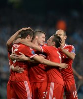 Fussball CHL  Saison 2013/2014: JUBEL FC Bayern Muenchen