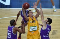 Basketball 1. Bundesliga 14/15 Hauptrunde:  Walter Tigers Tuebingen - BG Goettingen