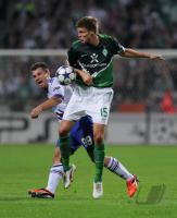 Fussball: Champions League Play-Offs Hinspiel, Saison 2010/2011: Bremen - Genua