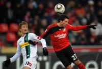 FUSSBALL, 1. BUNDESLIGA, 17. Spieltag: Leverkusen - Moenchengladbach