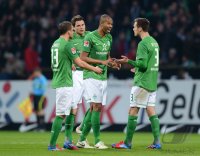 Fussball 1. Bundesliga  Saison 11/12:  SV Werder Bremen - Borussia Moenchengladbach