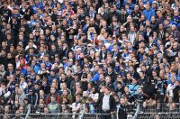 Fussball, 1. Bundesliga  Saison 2014/2015 Relegation: Karlsruher SC - Hamburger SV