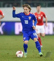 Fussball International Testspiel: Luka Modric (Kroatien)