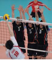 Volleyball EM  Qualifikationsturnier in Tuebingen: Deutschland - Montenegro: