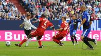 Fussball 1. Bundesliga: T Home Cup , FC Bayern Muenchen - HSV