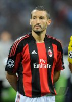 Fussball Champions League  Saison 2010/2011:  Gianluca Zambrotta (AC Mailand)