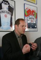 Radsport; Prudhomme besucht Team Gerolsteiner