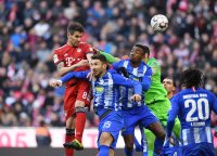 Fussball 1. Bundesliga Saison 18/19: FC Bayern Muenchen - Hertha BSC Berlin