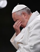 Rom Karfreitag 2015; Via Crucis am Kolosseum; Papst Franziskus I.