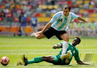 FUSSBALL  Olympia 2008   Finale  Maenner   Nigeria - Argentinien