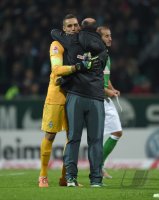 Fussball, 1. Bundesliga  Saison 2014/2015: SV Werder Bremen - VfB Stuttgart