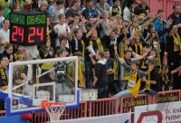 Basketball 1. Bundesliga 2011/2012:  Walter Tigers Tuebingen - Brose Baskets Bamberg