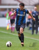 FUSSBALL SERIE A: Diego Milito (Inter Mailand)