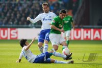 Fussball, 1. Bundesliga Saison 2012/2013: SV Werder Bremen - FC Schalke 04