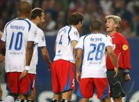 Fussball, Champions League: Hamburger SV - FC Arsenal London