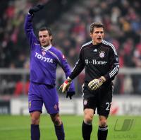 FUSSBALL  International CHL 09/10 : FC Bayern  Muenchen  - AC Florenz