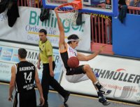 Basketball 1. Bundesliga 2011/2012:  Walter Tigers Tuebingen - ratiopharm Ulm