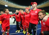 Fussball, 1. Bundesliga  Saison 2013/2014: JUBEL FC Bayern Muenchen