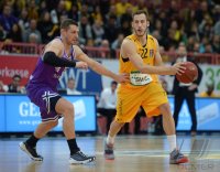 Basketball 1. Bundesliga 14/15 Hauptrunde:  Walter Tigers Tuebingen - BG Goettingen