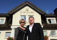 Fussball International EM 2012 : Quartier von Deutschland in Danzig