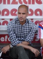 FUSSBALL 1. Bundesliga 14/15 Testspiel: Trainer Pep Guardiola (FC Bayern Muenchen)