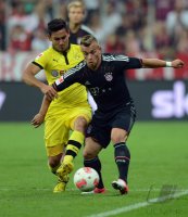 Fussball 1. Bundesliga, Supercup: FC Bayern Muenchen - Borussia Dortmund