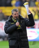 Fussball 1. Bundesliga, Saison 2011/2012: Stadionsprecher Norbert Dickel  (Borussia Dortmund)