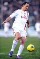 FUSSBALL SERIE A:  Zlatan Ibrahimovic (AC Mailand)
