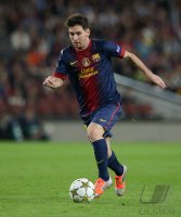 FUSSBALL INTERNATIONAL CHL 12/13: Lionel Messi (Barca)