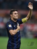 FUSSBALL SERIE A 2013/2014: Javier Zanetti (Inter Mailand)
