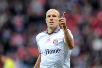 Fussball 1. Bundesliga : JUBEL  Arjen Robben (FCB)