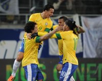 Fussball International  Testspiel:  JUBEL Brasilien